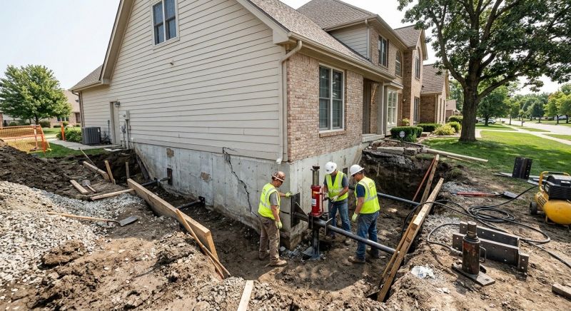 Slab Foundation Repair in Greenville, SC